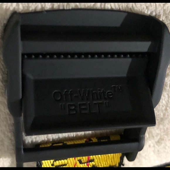 Off white industrial belt! - Picture 4 of 5